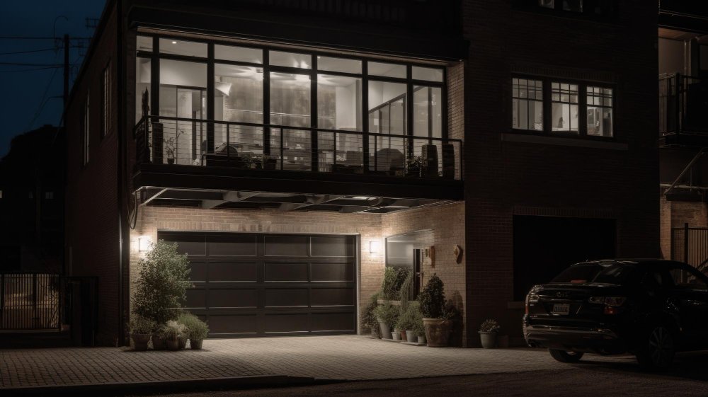 home architecture design contemporary style with floor to ceiling