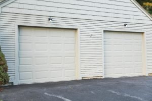 White Garage Door